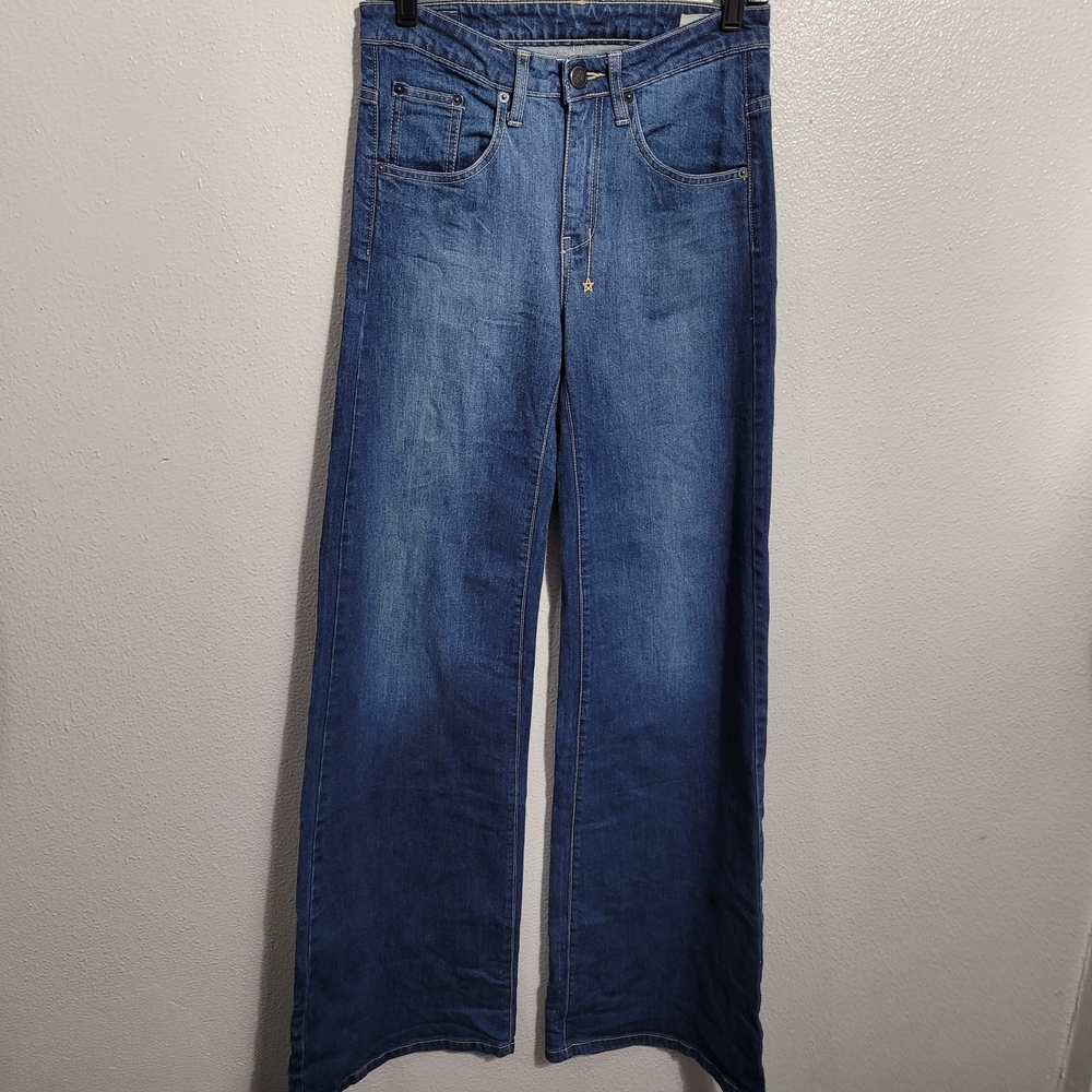 18th Amendment Wide Leg High Rise Jeans
